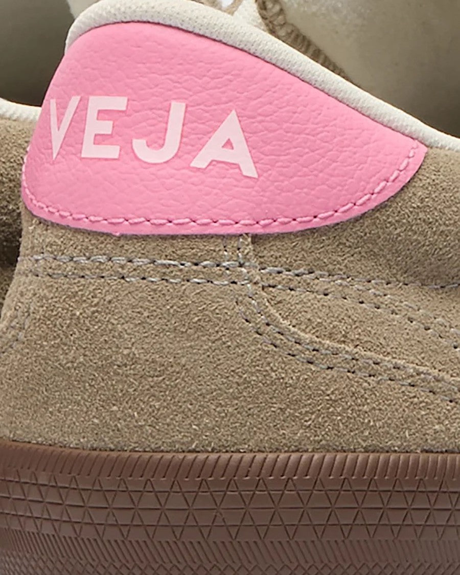 Veja Volley Low-Top Sneakers In Taupe Suede