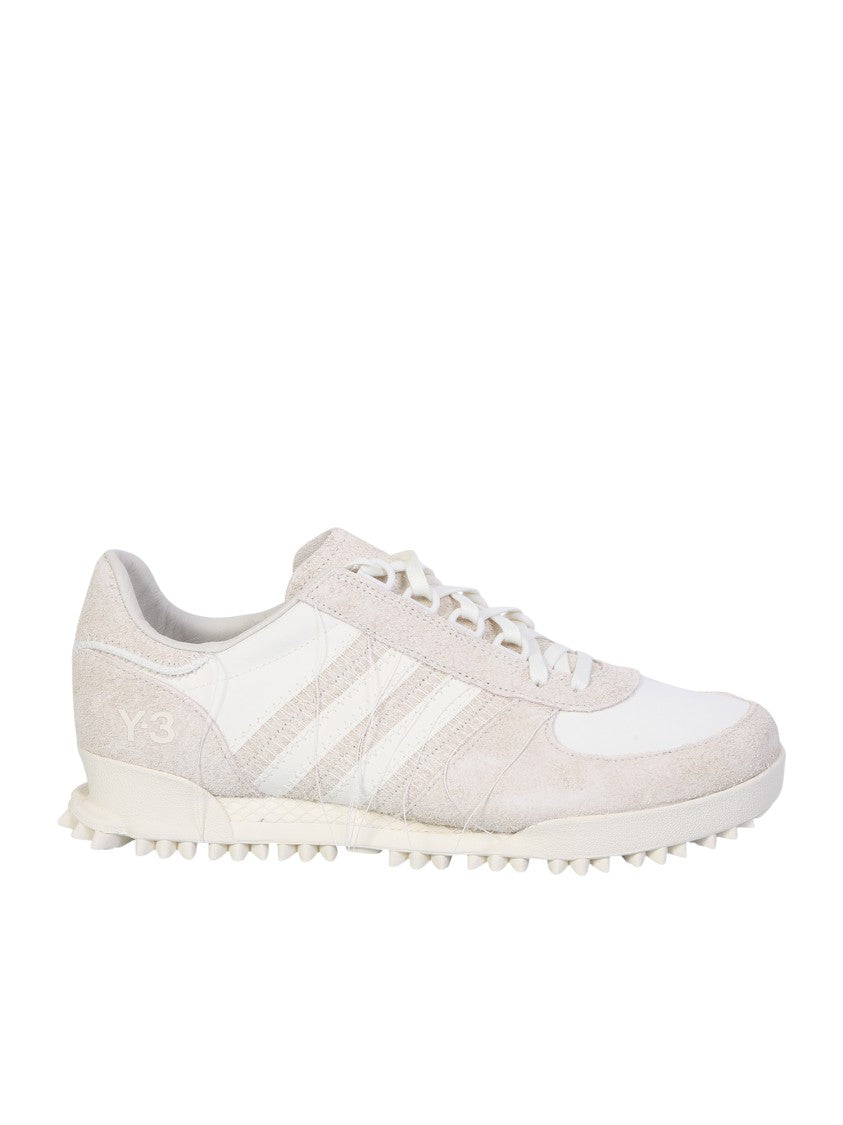Adidas White Classic Round Toe Sneakers