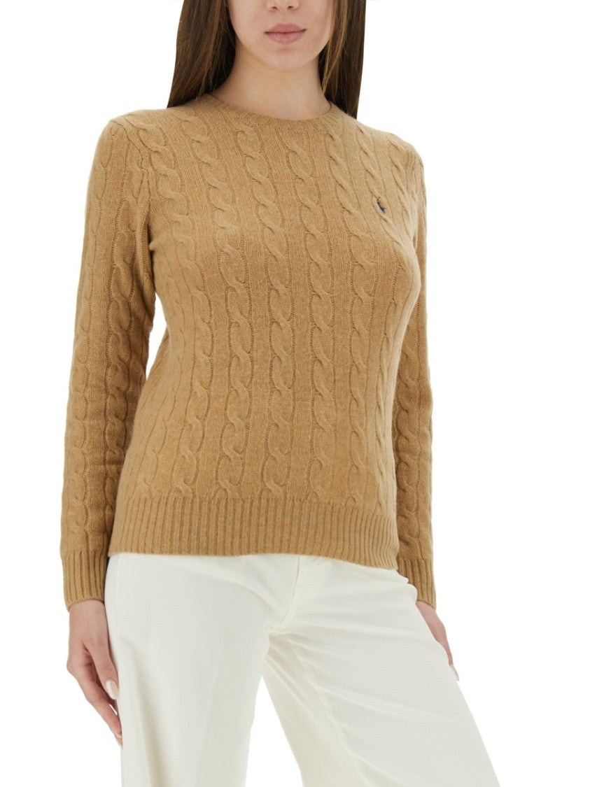 Polo Ralph Lauren Cable-Knit Sweater With Textured Pattern