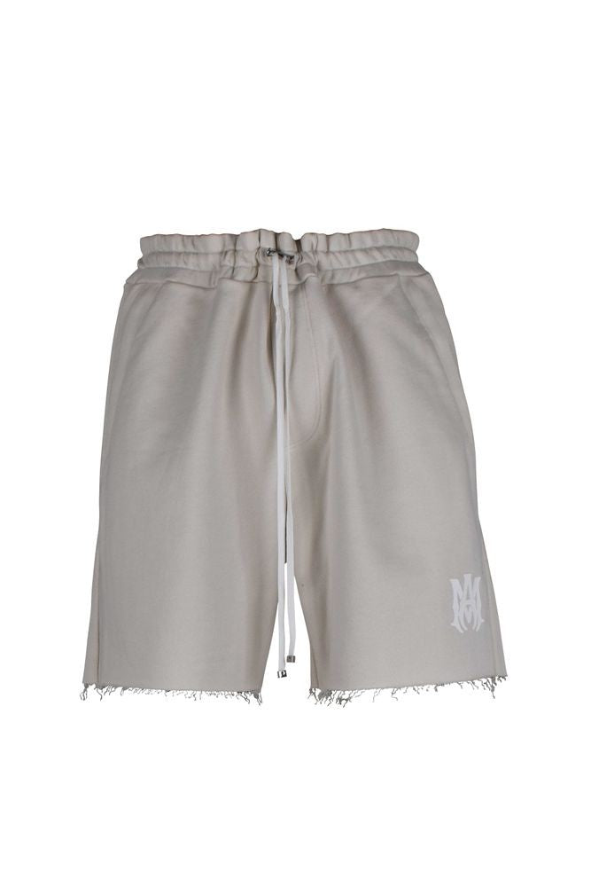 Amiri Frayed Hem Off-White Cotton Amiri Shorts