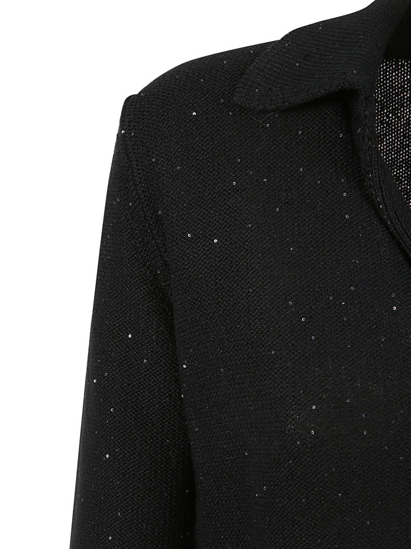 Fabiana Filippi Classic Black Polo Top