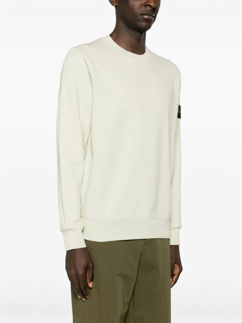 Stone Island Crewneck Long-Sleeve Sweatshirt