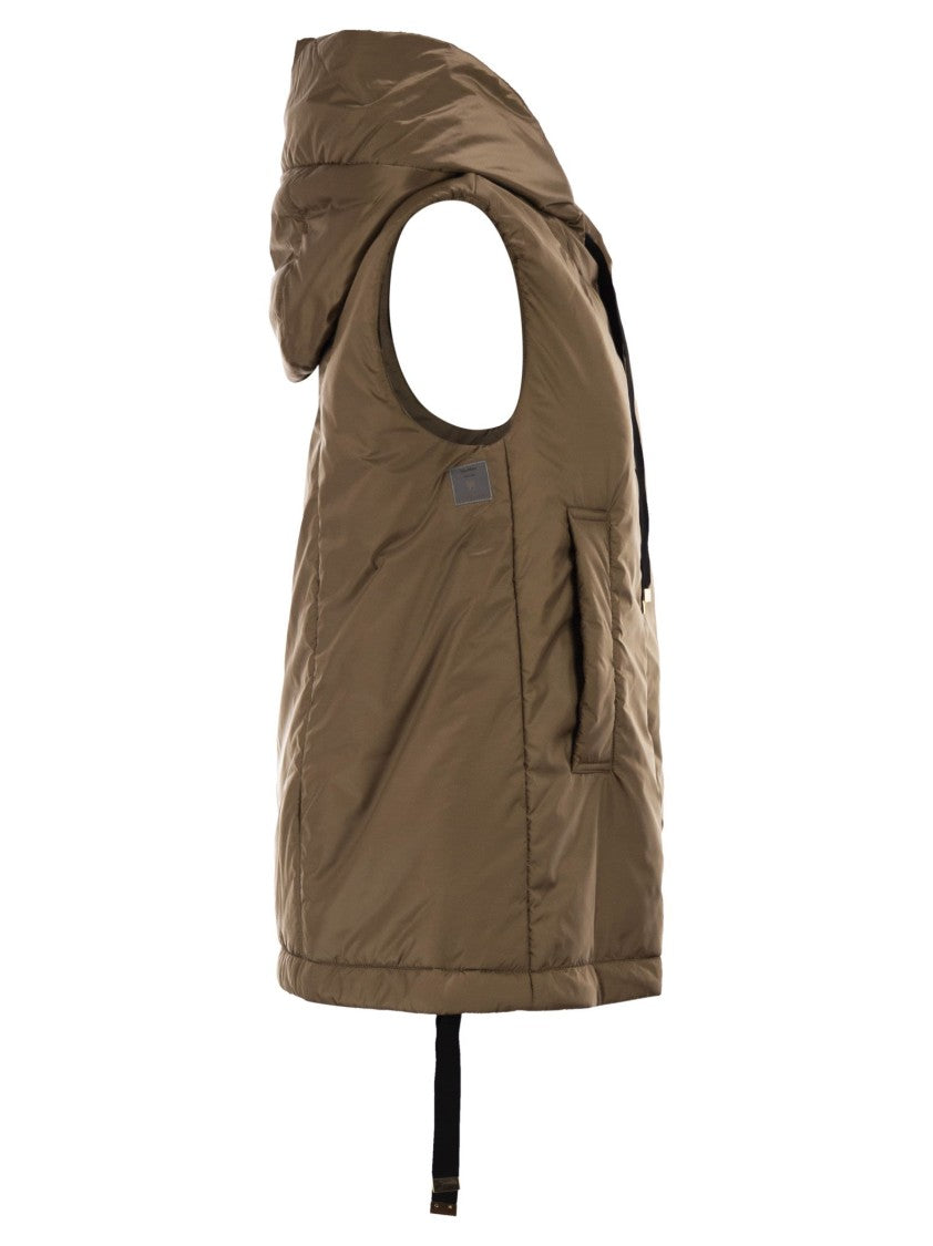 Max Mara Greengo - Sleeveless In Drip-Proof Technical Fabric