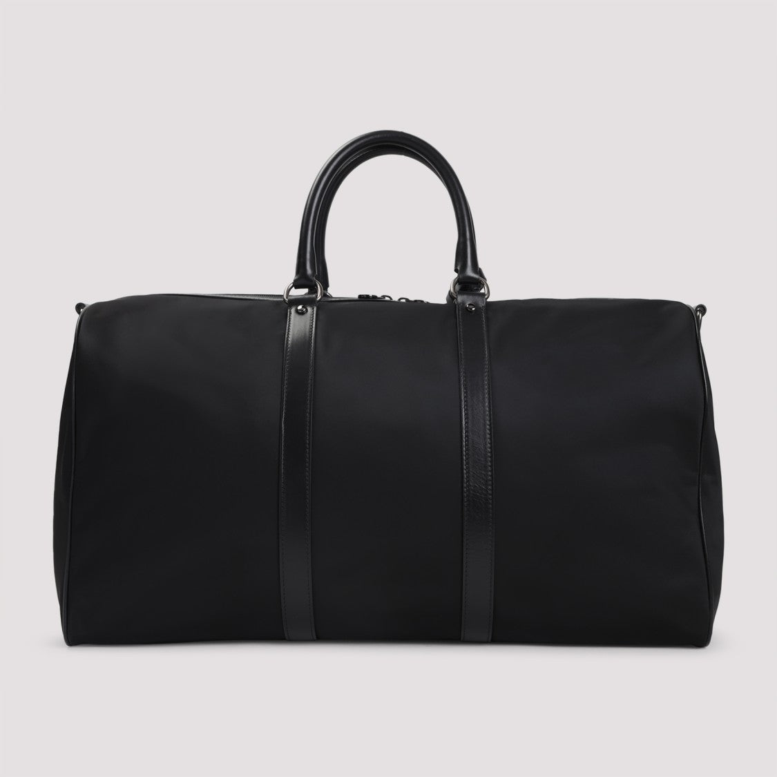 Kiton Spacious Black Polyamide Travel Bag