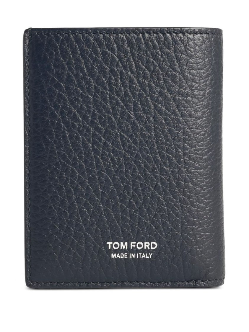 Tom Ford Card Holder In Deer Print Leather