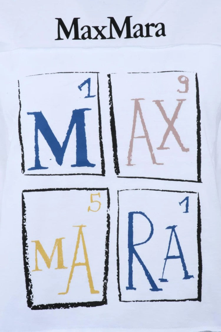 Max Mara Cotton T-Shirt - White