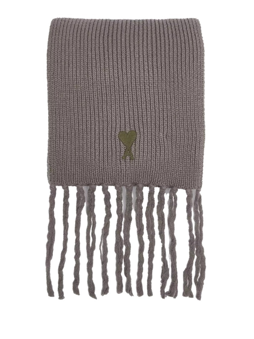 Ami Paris De Coeur Logo Scarf