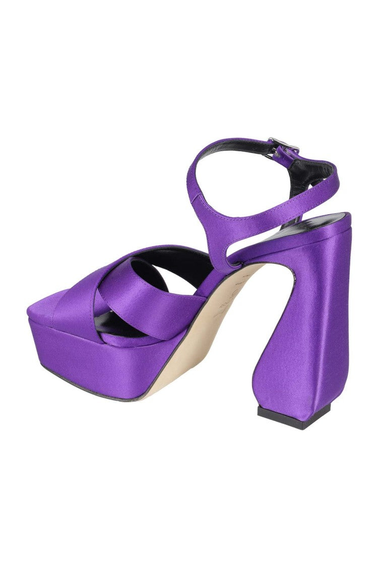 Si Rossi Square Toe High-Heeled Sandal