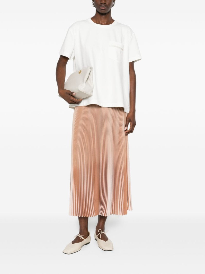 Fabiana Filippi Boxy White Short-Sleeved Top