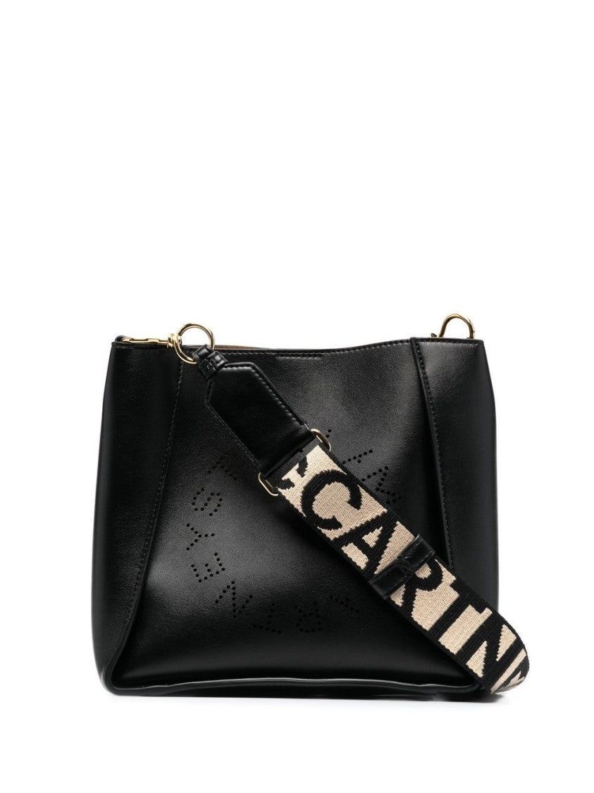 Stella Mccartney Structured Silhouette Bag With Modern Hardware Details