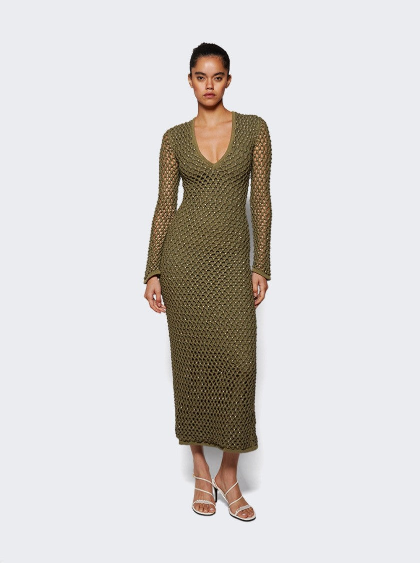 Diotima Nina Gown Bay Leaf