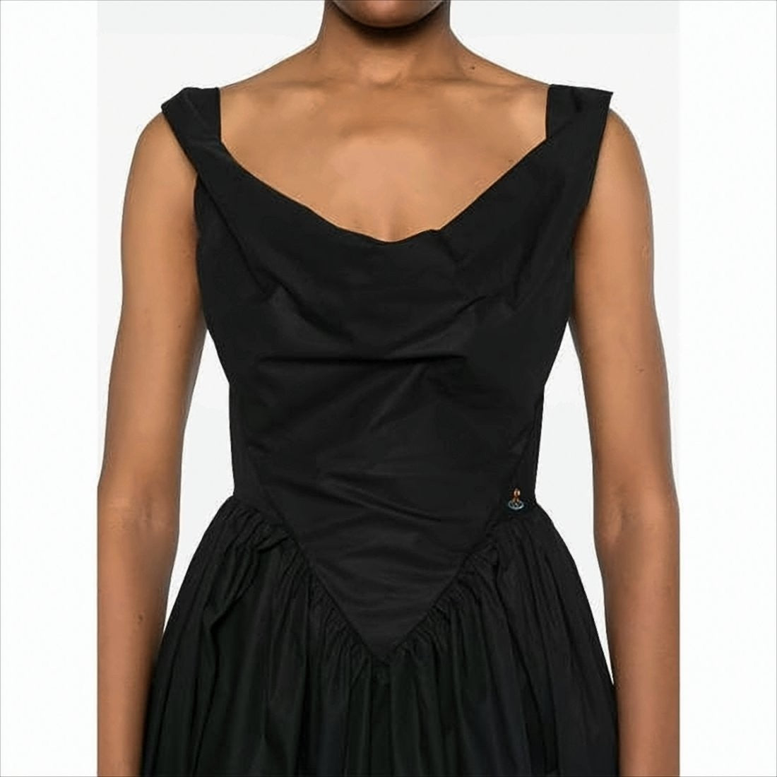 Vivienne Westwood Draped Neckline Mini Dress