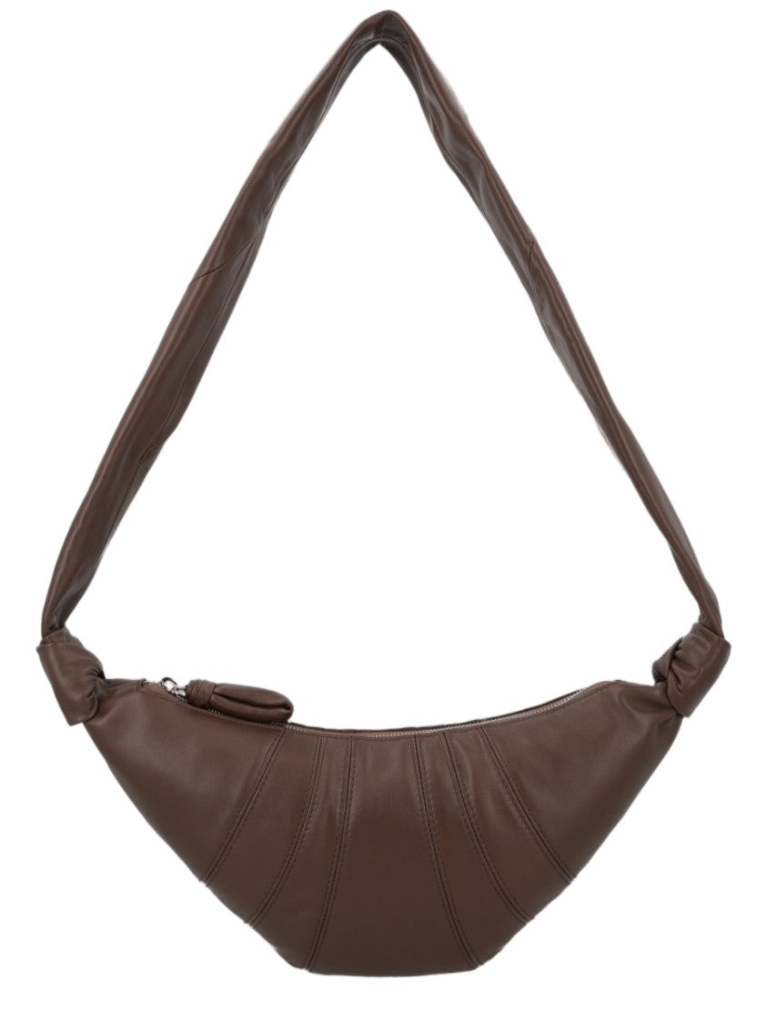 Lemaire Small Crescent-Shaped Shoulder Bag With Padded Twisted Strap