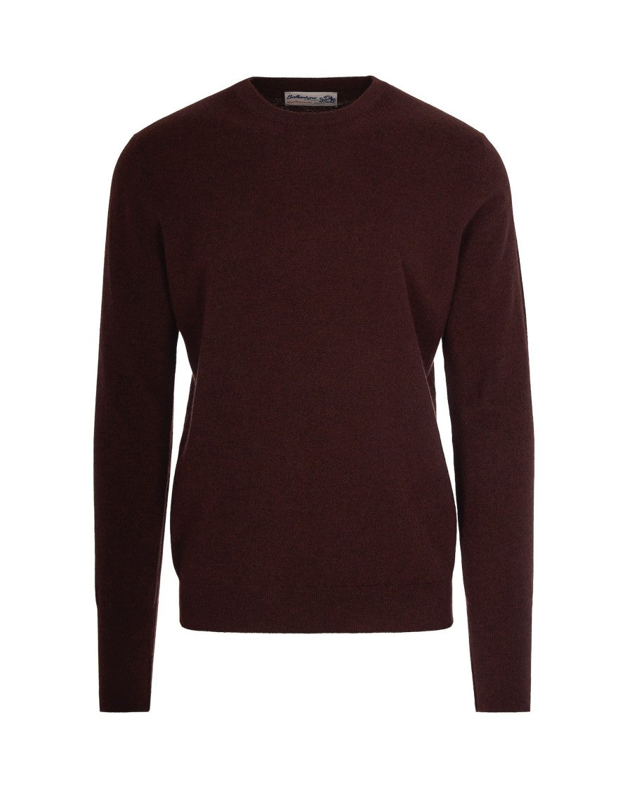 Ballantyne Tobacco Cashmere Sweater