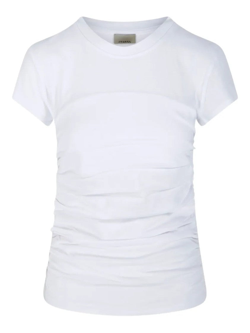 Isabel Marant Gathered Detail Short-Sleeve T-Shirt