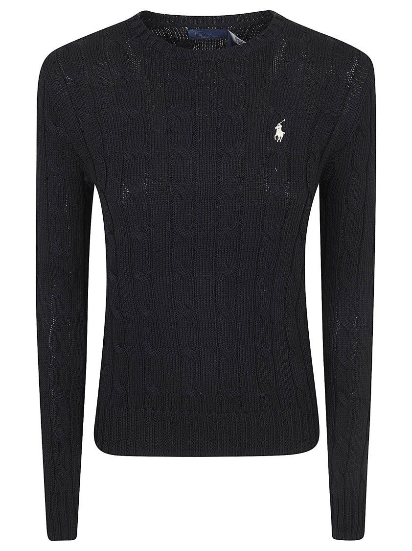 Polo Ralph Lauren Ribbed Crew Neck Slim Fit Knit Sweater