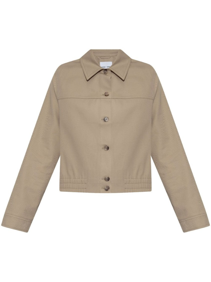 Samsoe Samsoe Cropped Cotton Jacket