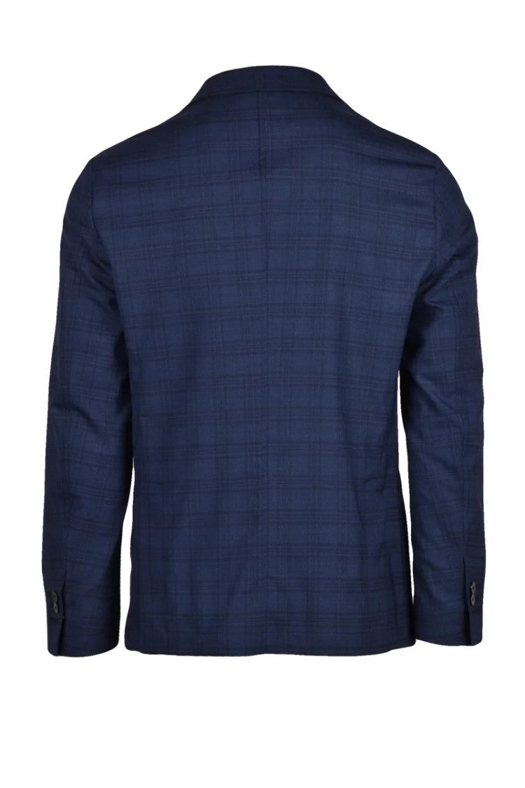 Paoloni Men's Blazer Suit - Blue
