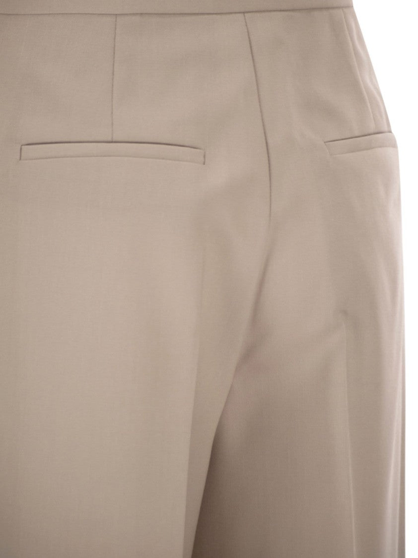 Max Mara Mxmgirone - Trousers In Wool, Mohair