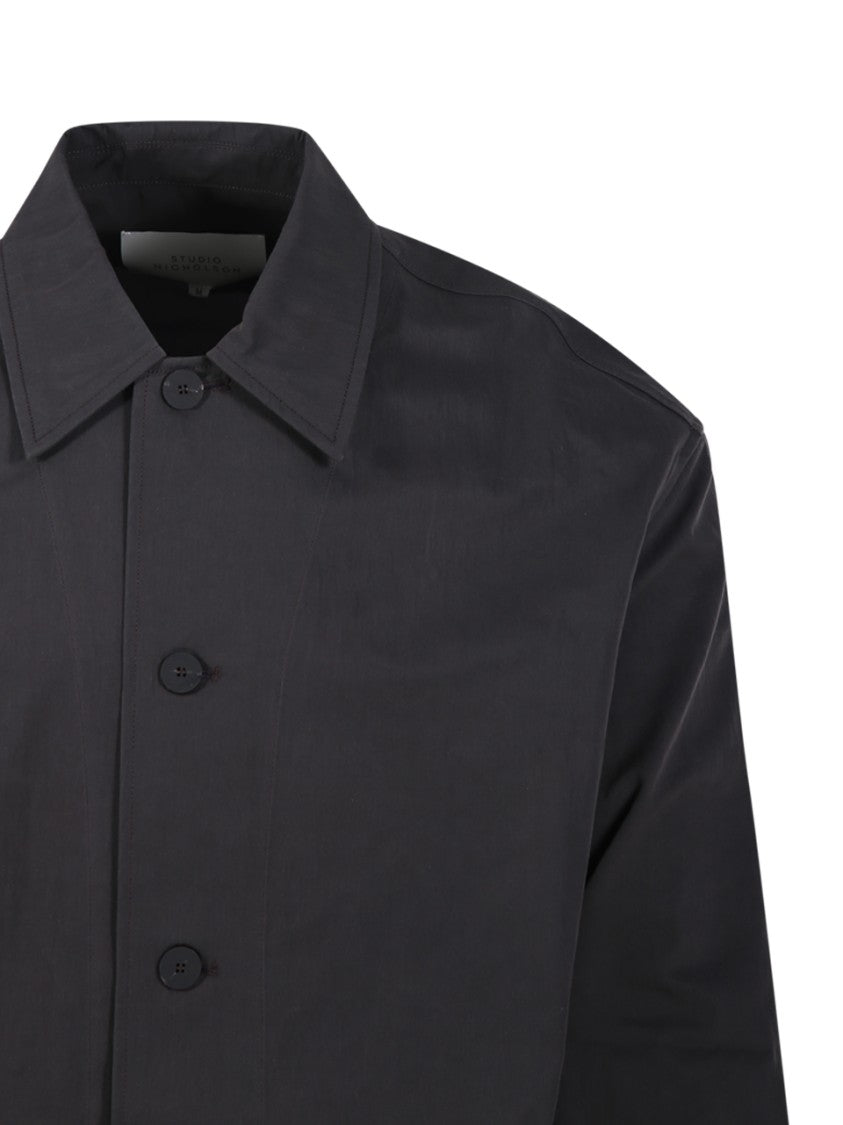 Studio Nicholson Button Up Overshirt Jacket