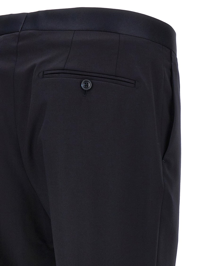 Tagliatore Tuxedo Dress With Single-Breasted Blazer And Tailored Trousers