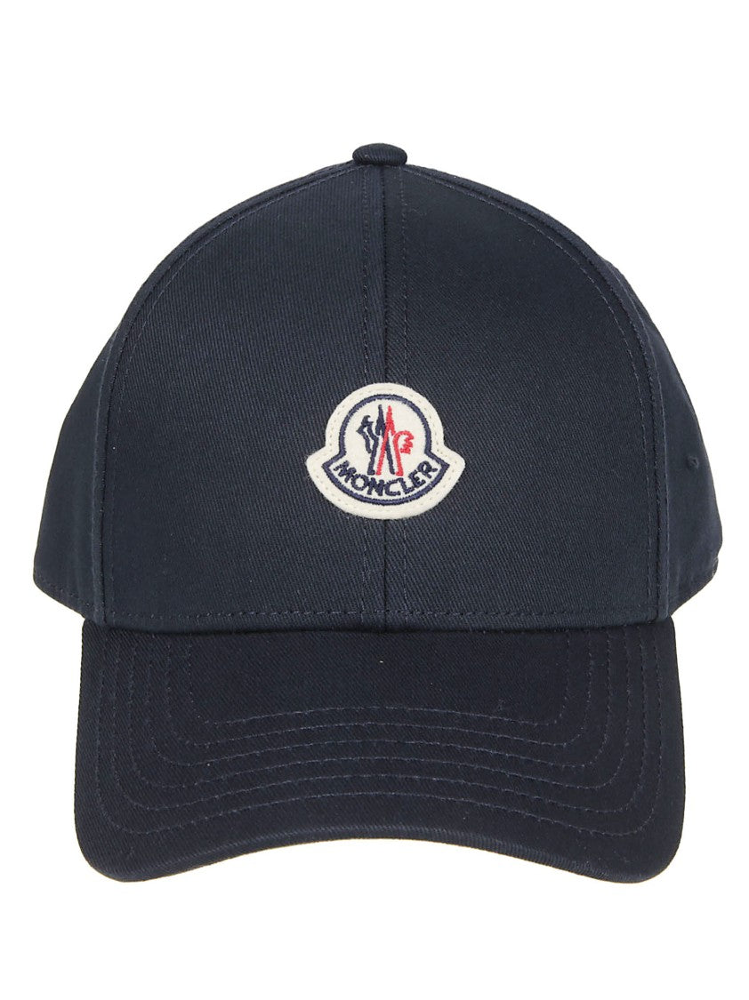Moncler Black Cotton Hat