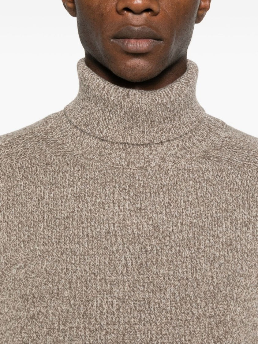 Peuterey Textured Knit Turtleneck Sweater By Peuterey