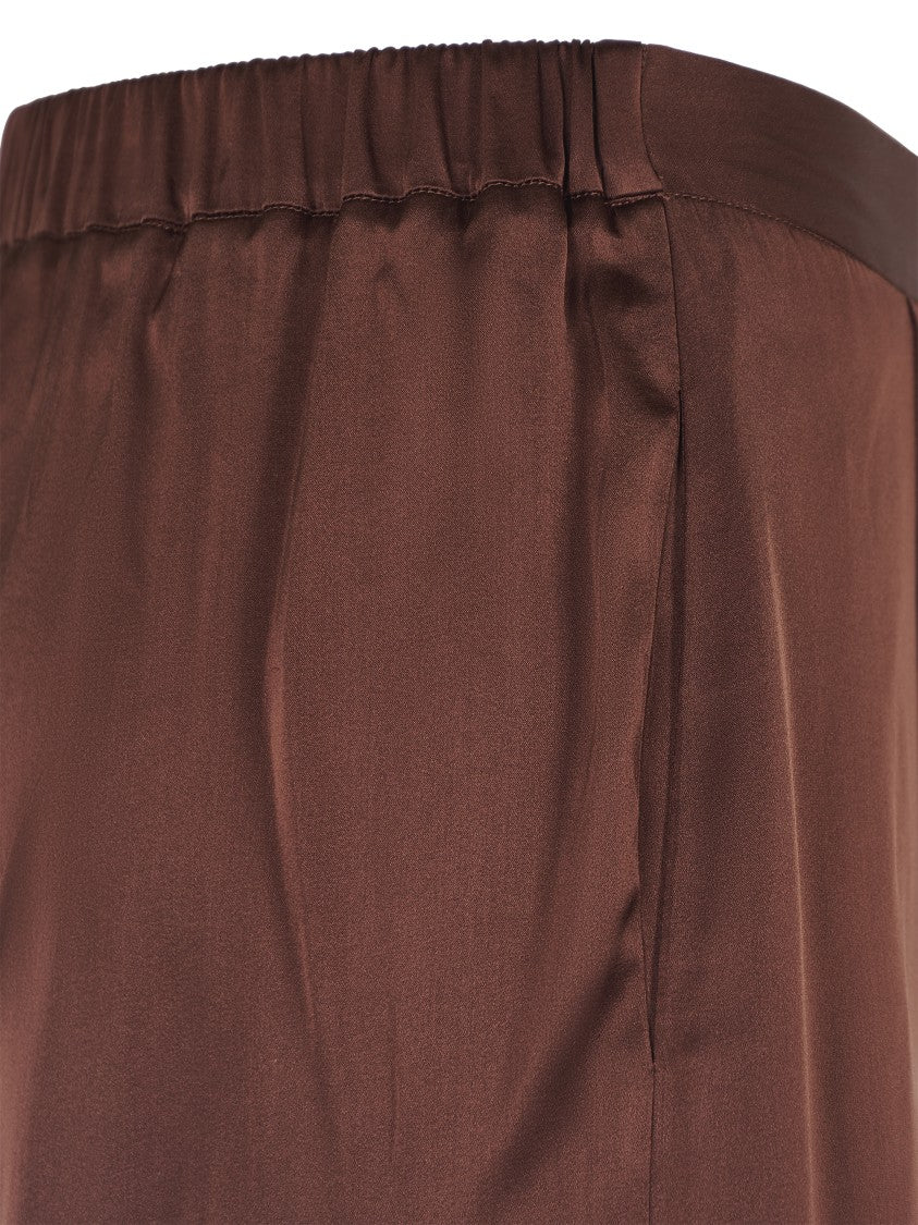 Roberto Collina Wide-Leg Trousers With Smooth Finish