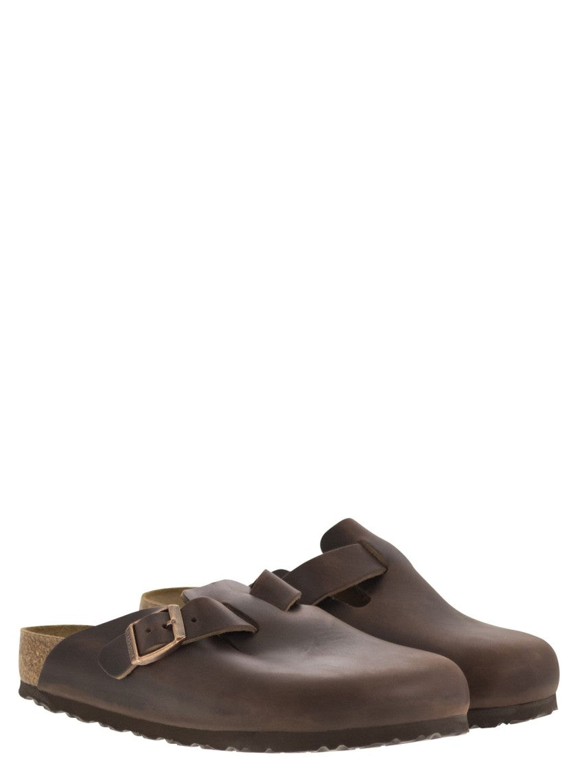 Birkenstock Boston - Leather Sabot