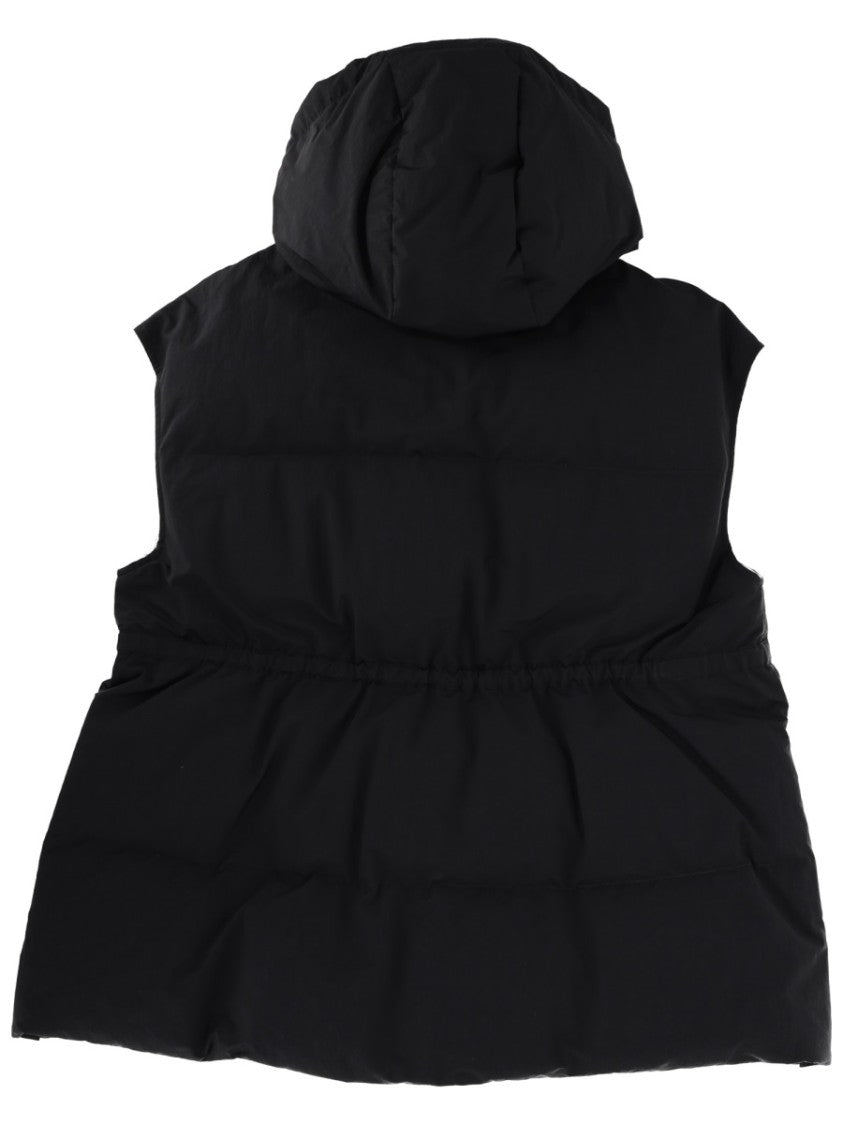 Laminar Crinkle Metallic Padded Vest