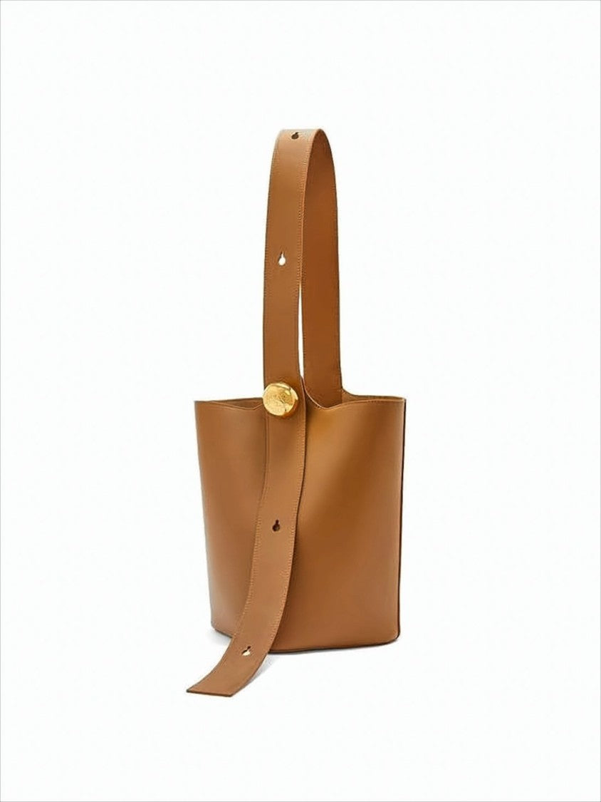 Loewe Structured Calf Leather Shoulder Bag