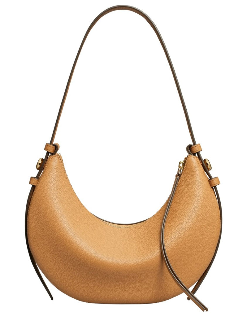Tory Burch Crescent Textured Cow Leather Handbag