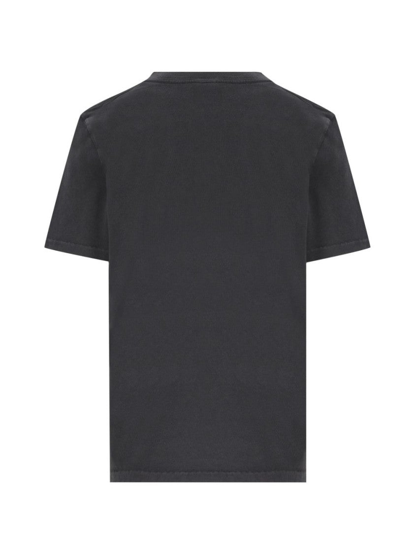 Chloé Black Cropped Strawberry T-Shirt