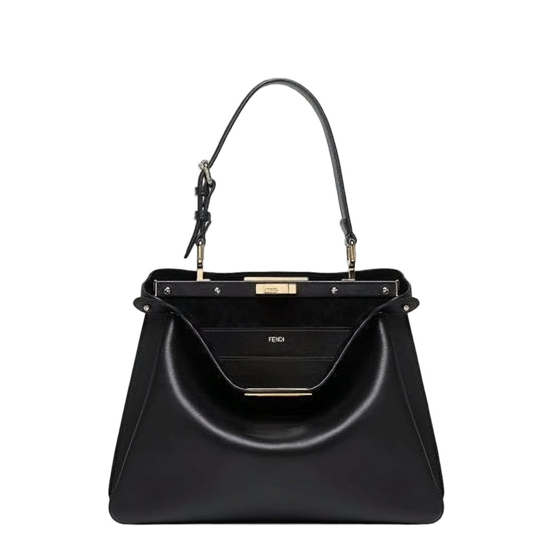 Fendi Smooth Calf Leather Tote Bag