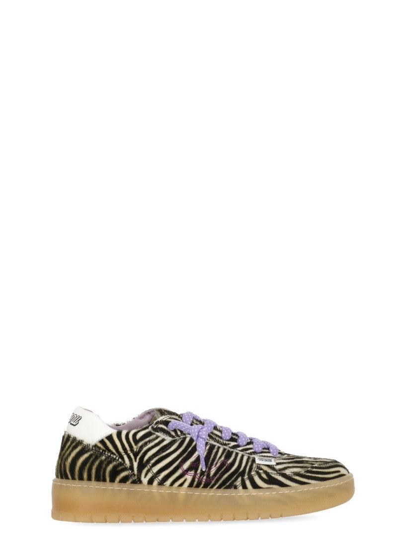 Evenu Equal Multicolor Calf Hair Low-Top Sneakers