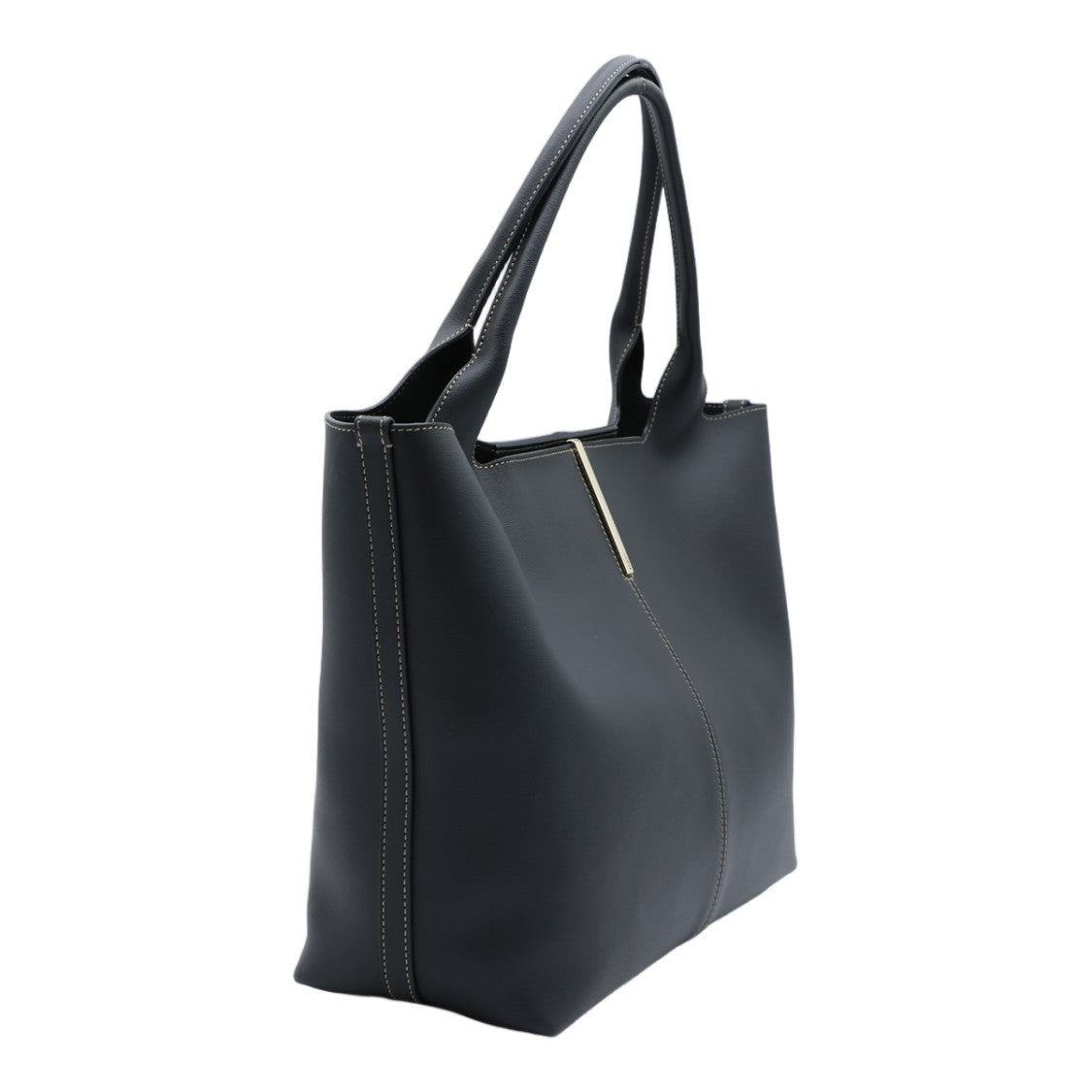 Tod's Structured Tote Bag With Gold-Tone Accent