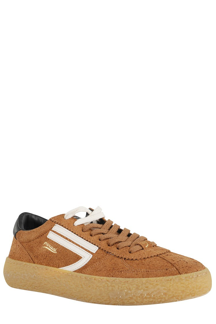 Puraai Vintage Low-Top Sneakers With Suede