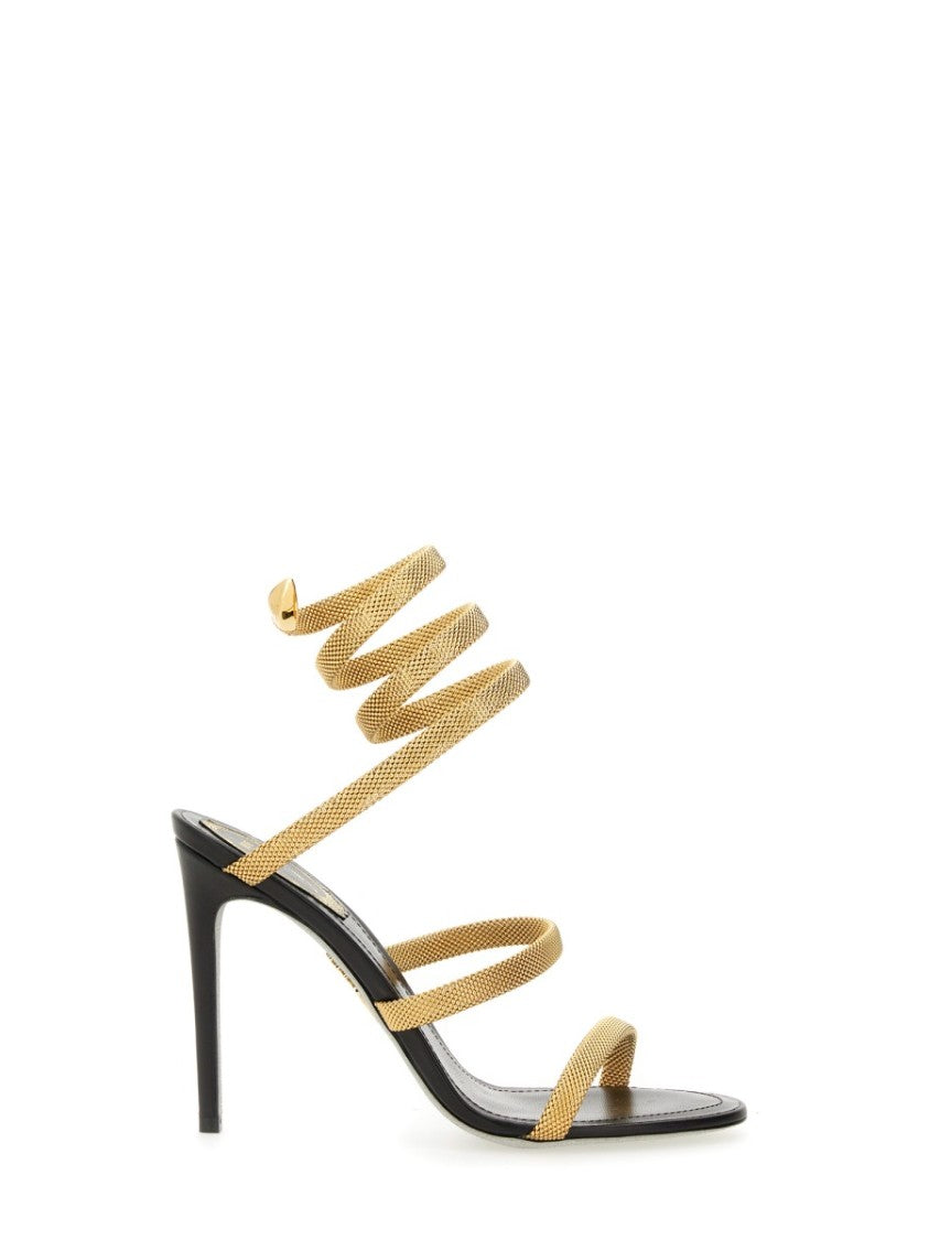 René Caovilla "Trigold Cleo" Sandals