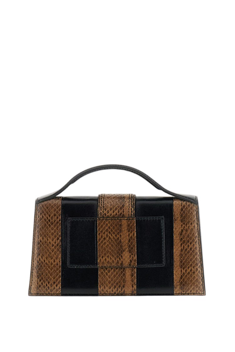Jacquemus Le Grand Bambino Paneled Leather Shoulder Bag