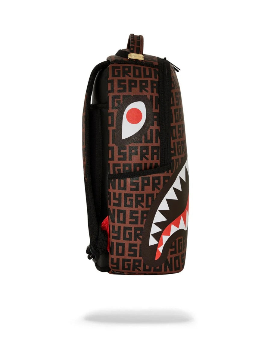 Sprayground Bold Graphic-Designed Backpack With Ergonomic Features