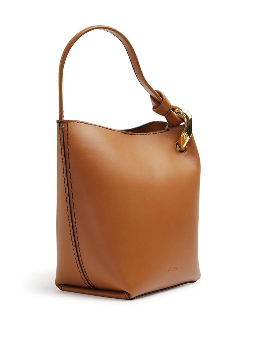 J. W. Anderson Chic Handbag In Luxurious Full Grain Calf Leather With Elegant Design And Durable Finish