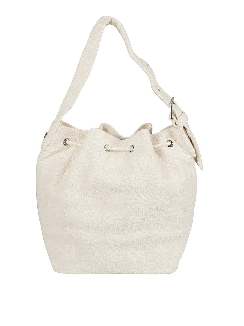 Tory Burch Large Textured Hobo Bag With Adjustable Handle