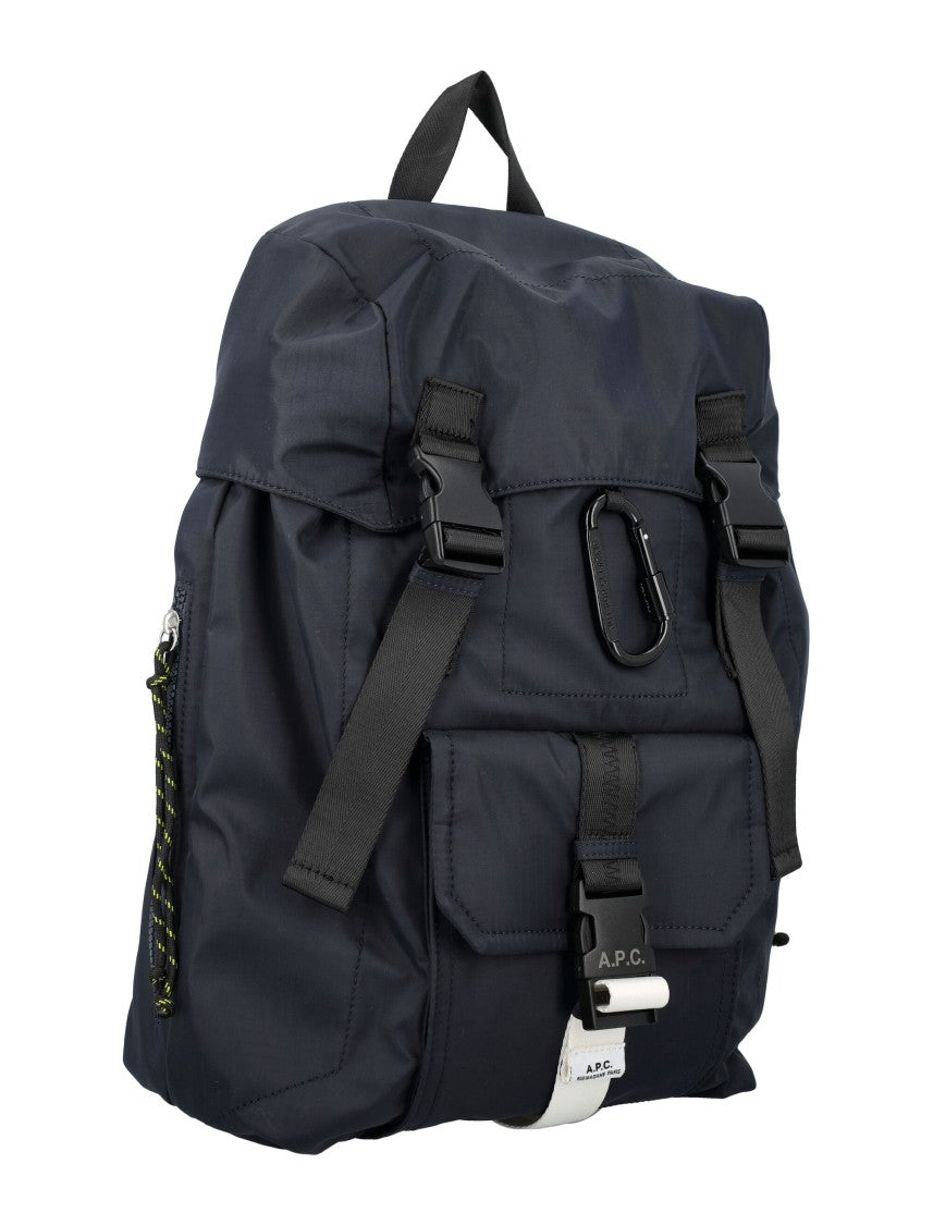 A.P.C. Dark Navy Trek Backpack