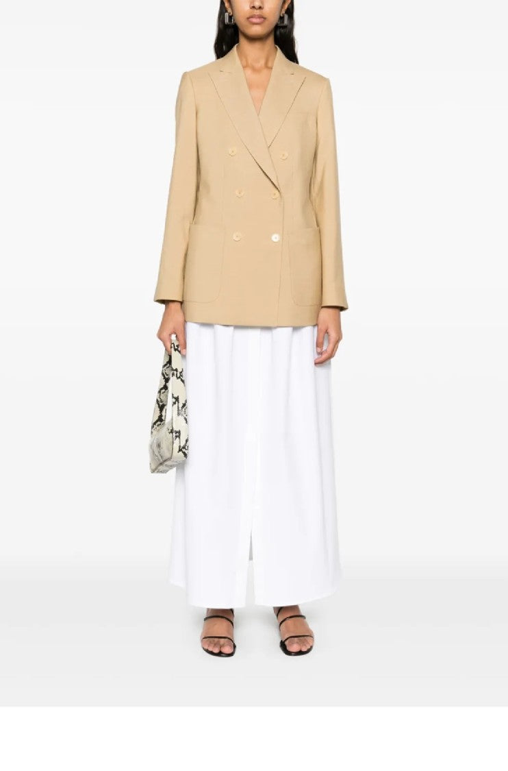 Max Mara Flattering Tailored Shirt In Soft Cotton-Elastane Blend