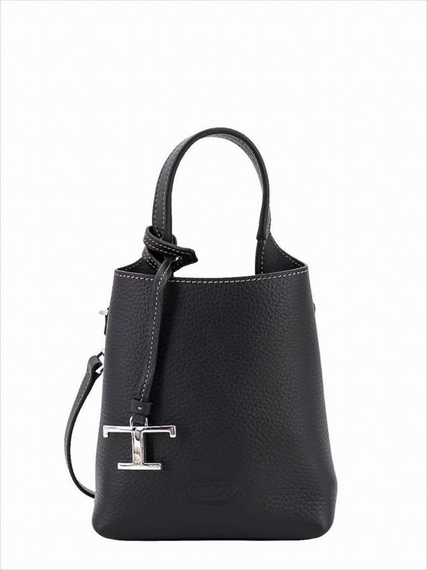 Tod's Textured Leather Tote Bag