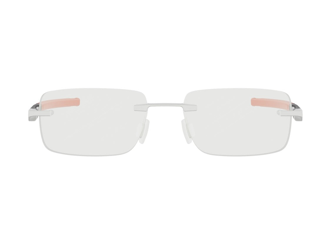Tag Heuer Th50054u Red Rimless Rectangular Eyeglasses