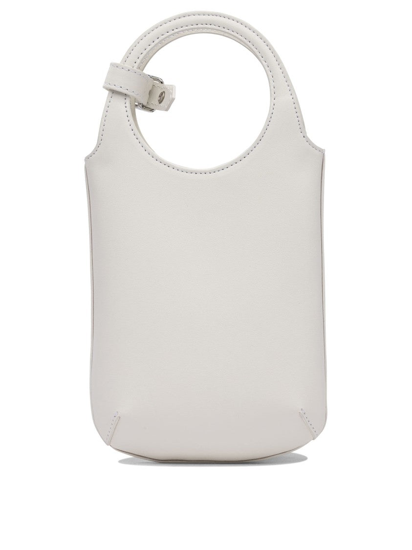 Courrèges White Leather Handbag