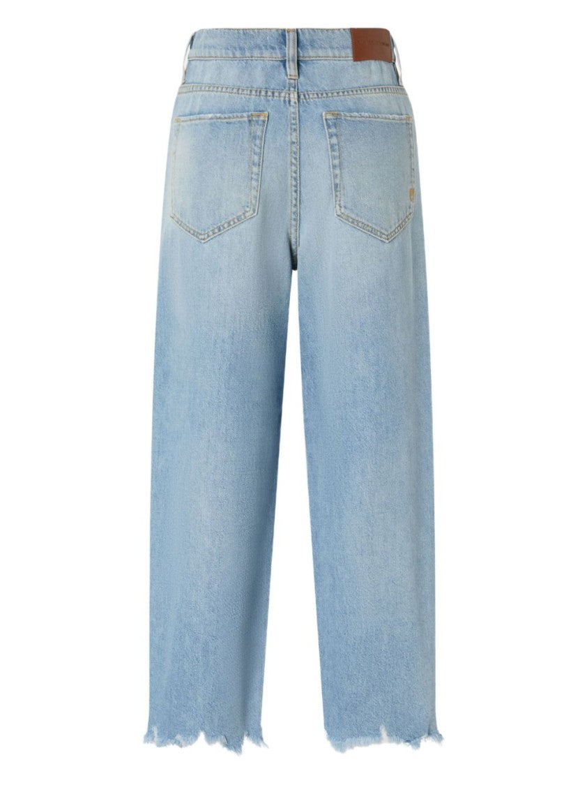 Pinko Light Blue Distressed Jeans
