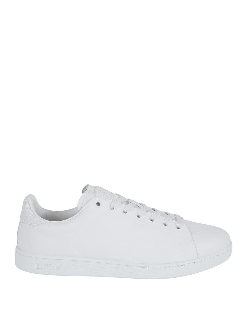 Burberry Refined White Leather Sneakers