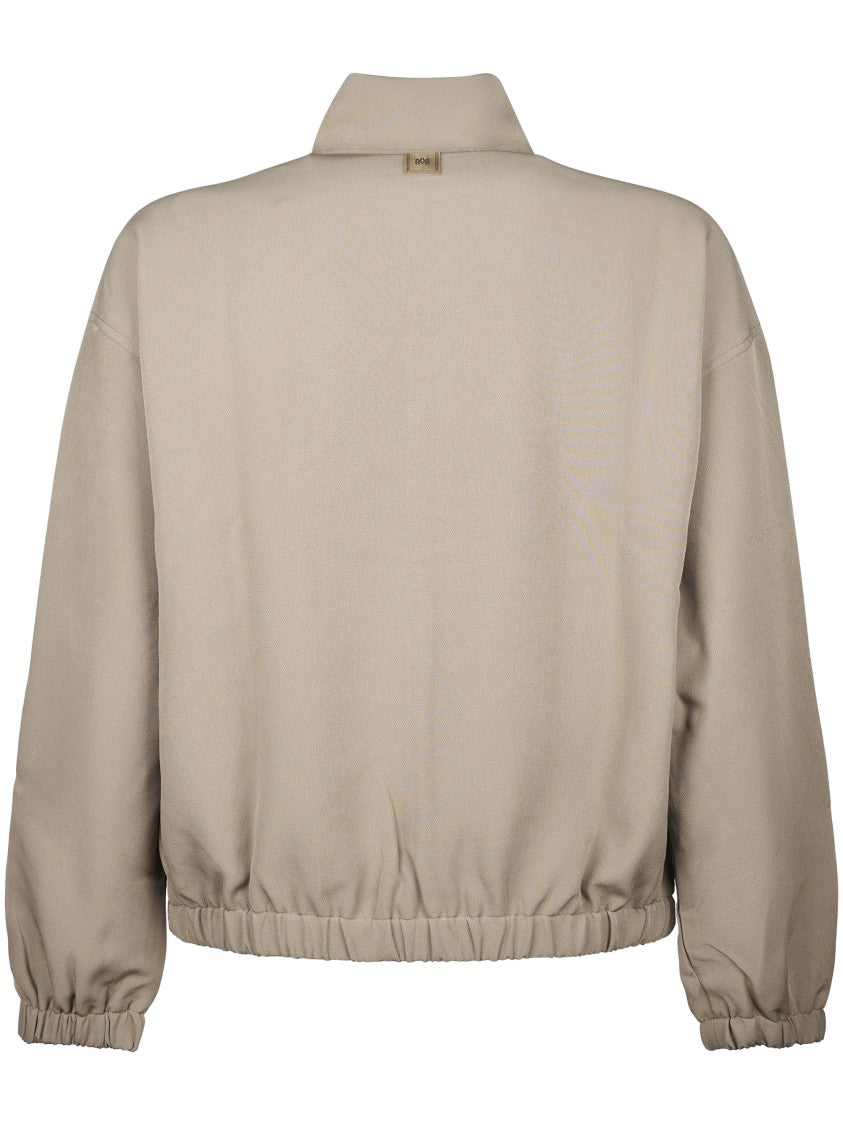 Amiri Minimalist High Collar Patch Cady Track Jacket